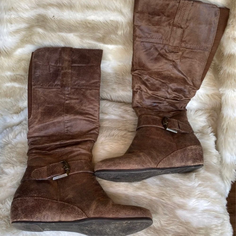Brown Rampage Women’s knee High Boots